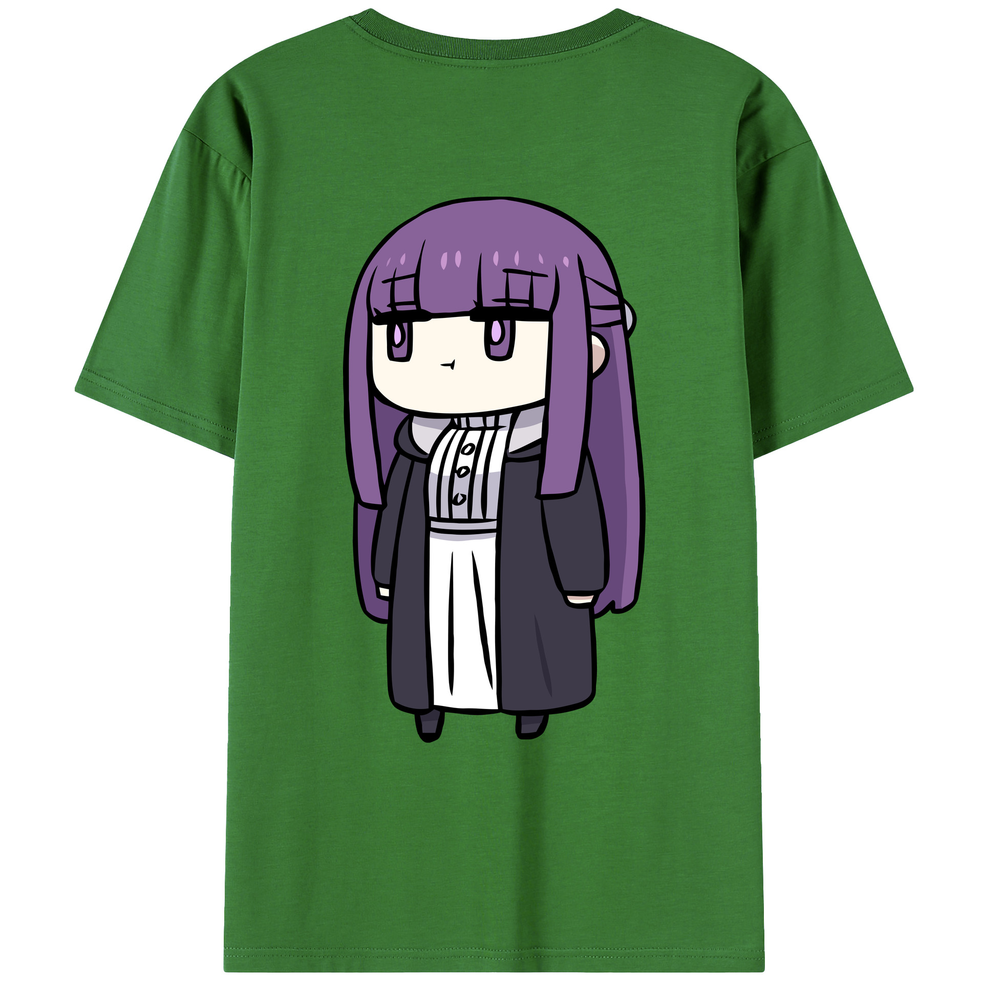 （画像用） 葬送のフリーレン Frieren レディース半袖Tシャツ(バックプリント)